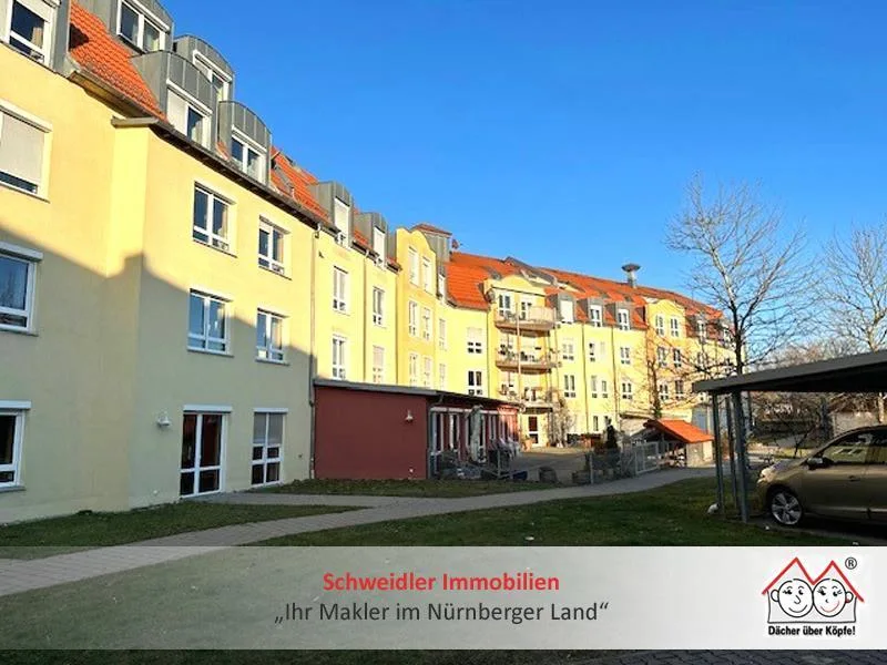 Hausansicht - Wohnung kaufen in Baiersdorf - Vorsorge im Alter oder Kapitalanlage! Pflegeapartment für Belegung mit 1-2 Betten in Baiersdorf