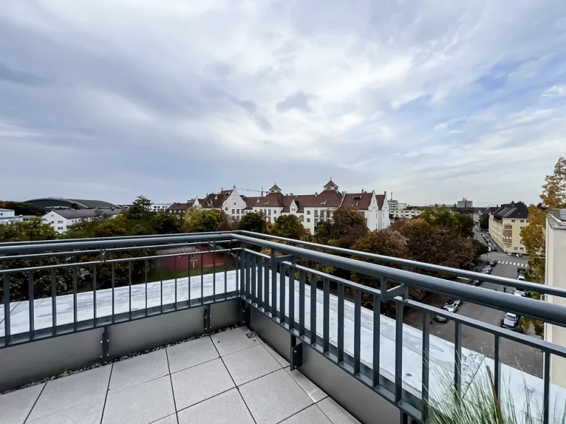 Ausblick Dachterrasse