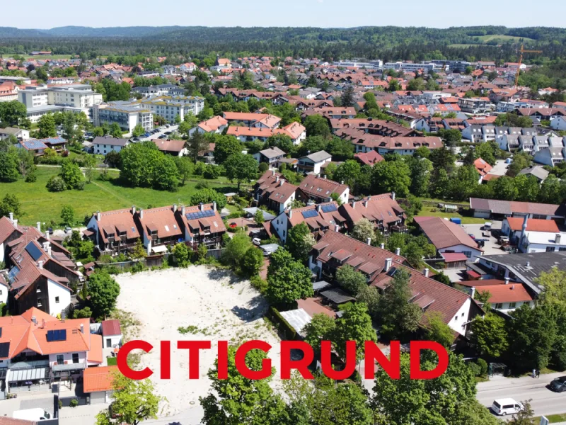 Grundstück l Umgebung - Grundstück kaufen in Wolfratshausen - Wolfratshausen - Ca. 210 m² großes Grundstück für Bebauung mit einem Reihenhaus