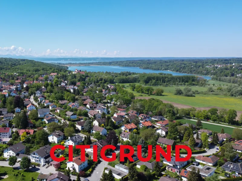 Umgebung - Grundstück kaufen in Seefeld - Seefeld/Idylle nahe Pilsensee & Wörthsee - Ca. 850 m² großes Grundstück für Bebauung mit EFH oder DH