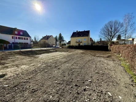 Blick Richtung Süden - Grundstück kaufen in Rosenheim - *Erbpacht* Verwirklichen Sie Ihren Traum vom Einfamilienhaus in Top- Lage