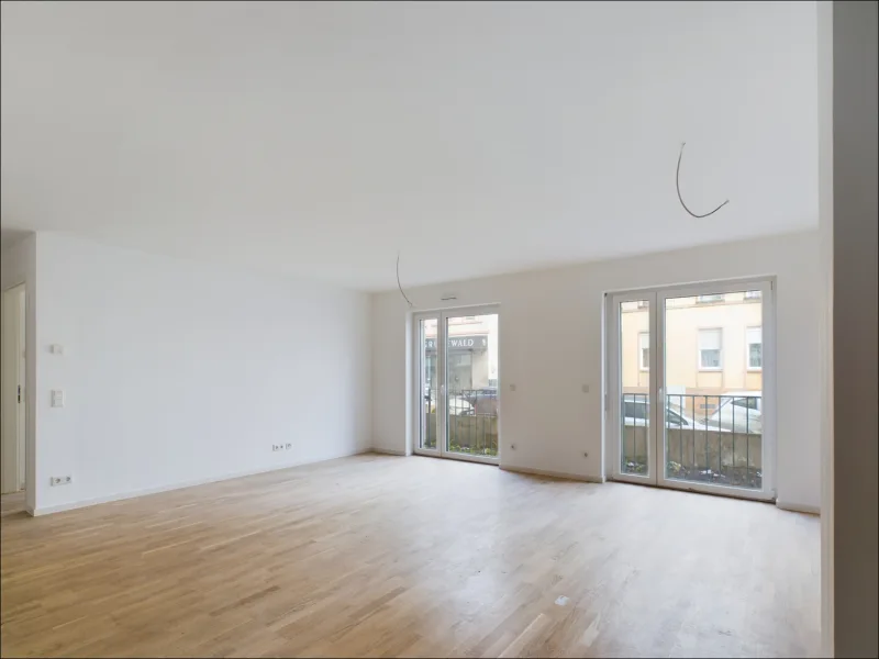 Wohnen - Wohnung kaufen in Offenbach am Main - "BS LIVING" 2 Zimmer Neubau - Erdgeschosswohnung mit Garten in Offenbach