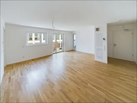 Wohnen Kochen Essen - Wohnung kaufen in Offenbach am Main - "BS LIVING" 2 Zimmer Neubau - Eigentumswohnung mit Aufzug in Offenbach