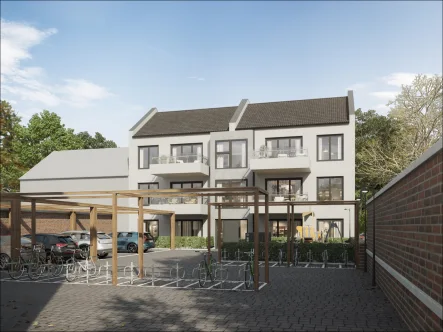 Neubau Visualisierung - Haus kaufen in Aschaffenburg - Neubauprojekt 6 Wohnungen in der Aschaffenburger Innenstadt