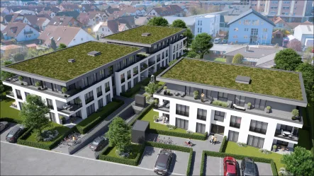  - Wohnung kaufen in Niedernberg - Energiefreundliche 3-Zimmer Wohnung mit Balkon