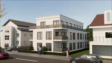 Visualisierung - Grundstück kaufen in Kronberg - Projektierung mit bis zu 19 Wohneinheiten, mit bester Anbindung