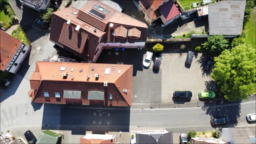 Luftbild  - Haus kaufen in Mömbris - Wohn- und Geschäftshaus - eine solide Kapitalanlage- !