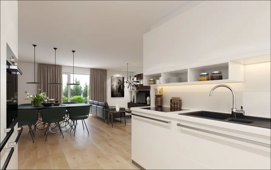  - Wohnung kaufen in Niedernberg - Energiefreundliche 3-Zimmer Wohnung mit Balkon