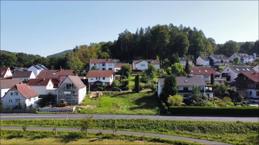 Vorderansicht - Grundstück kaufen in Blankenbach - Ideales Baugrundstück mit 740m² bereits mit Baugenehmigung.