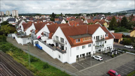 Außenansicht - Wohnung kaufen in Mainaschaff - *M19* 3-Zimmer-Wohnung mit Terrasse in Mainaschaff