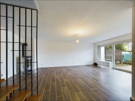 EG Wohnzimmer 3 - Haus kaufen in Haibach - Familienparadies zum Gestalten - Schönes Reihenhaus in Haibach!