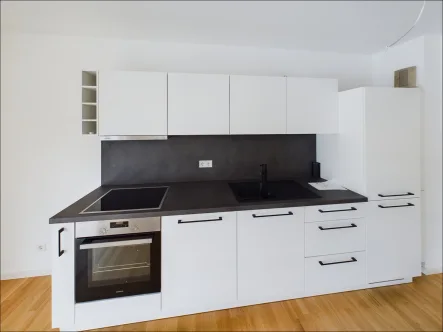 Küche - Wohnung kaufen in Offenbach am Main - "BS LIVING" 2 Zimmer Neubau - Eigentumswohnung mit Küche und Balkon in Offenbach