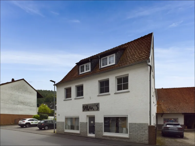 Außenansicht - Büro/Praxis mieten in Aschaffenburg / Gailbach - Ladenlokal mit vielfältigen Möglichkeiten in Gailbach