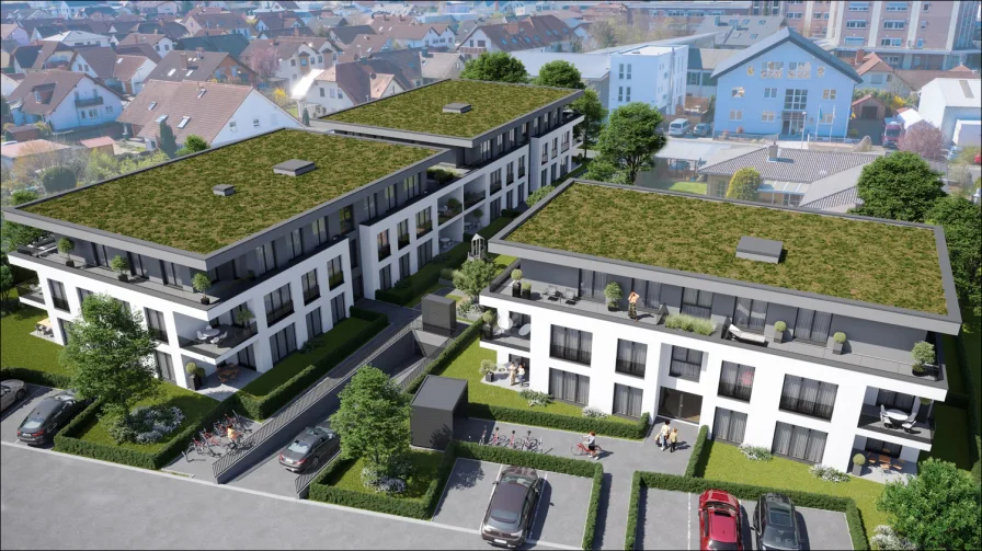  - Wohnung kaufen in Niedernberg - Energiebewusste 4-Zimmer Wohnung mit Balkon