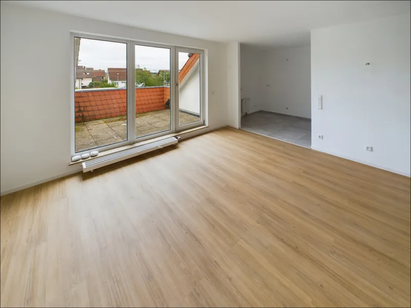 Wohnessbereich - Wohnung kaufen in Mainaschaff - *M19* 3-Zimmer-Wohnung mit Terrasse