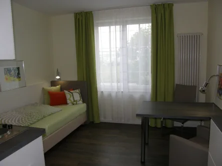 Impressionen des Apartments - Wohnung mieten in Ingolstadt - Möbliertes Singleapartment im Süden von Ingolstadt!