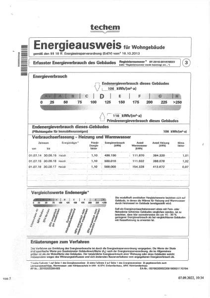 Energieausweis