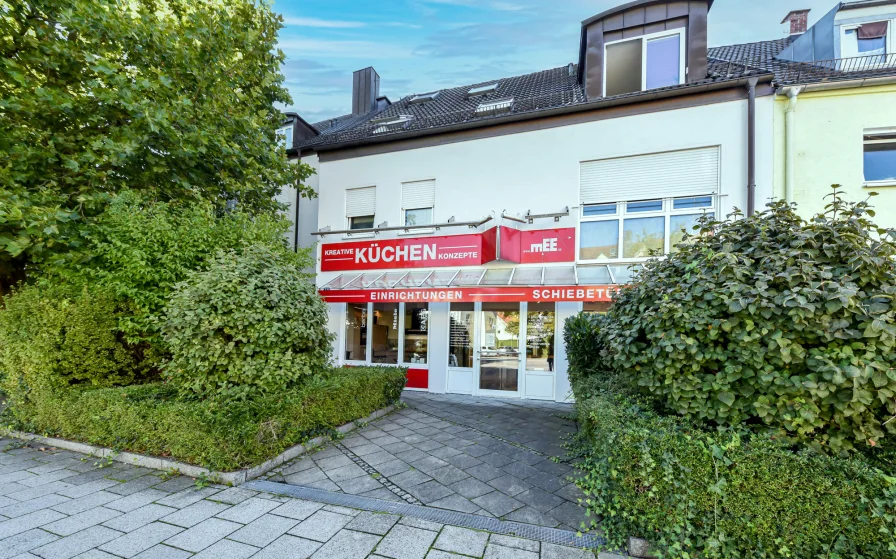 Aussenansicht - Laden/Einzelhandel kaufen in München / Freimann - Erfolgreich sein! Gewerbeeinheit in bester Lage von München - Freimann