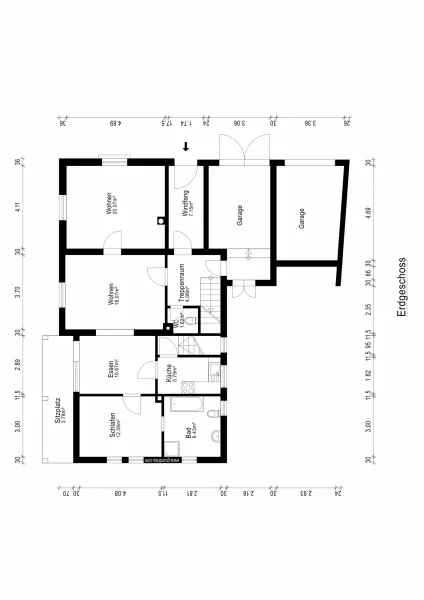 Grundriss Erdgeschoss