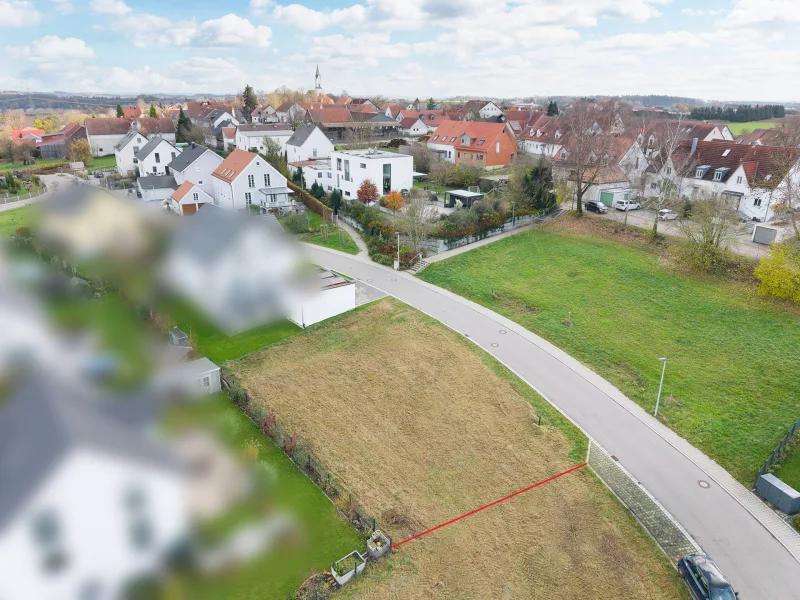 Grundstück - Grundstück kaufen in Attenkirchen - Hier könnte Ihr Haus stehen!Bildschönes Baugrundstück zur Bebauung mit einem Ein- /Zweifamlienhaus