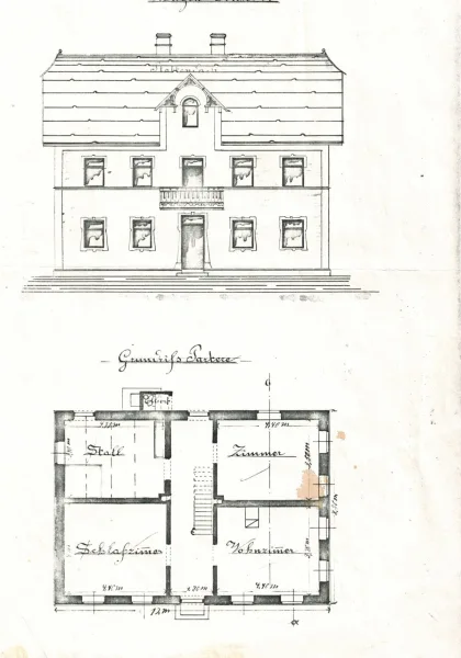 Grundriss Erdgeschoss 