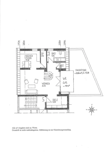 Grundriss 1. Ebene