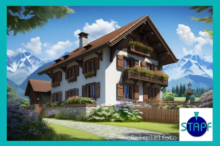 Bild1 - Zinshaus/Renditeobjekt kaufen in Lechbruck am See - Stapf Immobilien - Mehrfamilienhaus in Lechbruck !