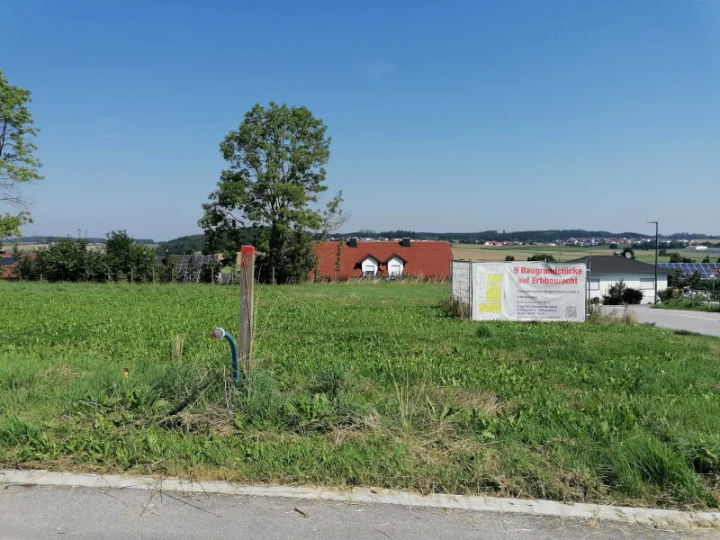 Ansicht 1 - Grundstück kaufen in Altfraunhofen - Sonniges Baugrundstück auf Erbbaurecht in einem Neubaugebiet