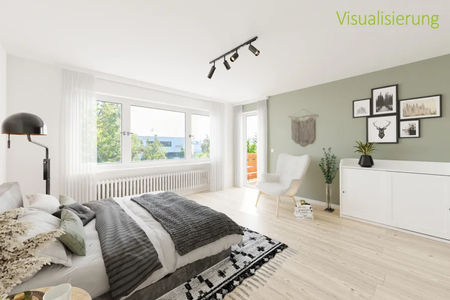 Visualisierung Schlafzimmer