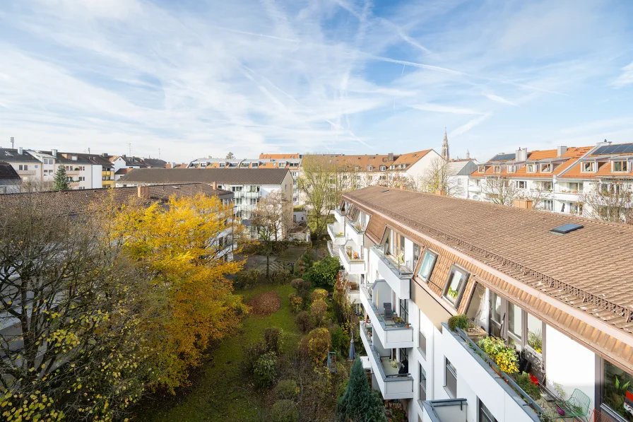 Blick in den Innenhof