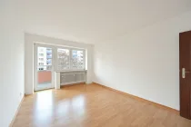 Schlafzimmer mit Balkon