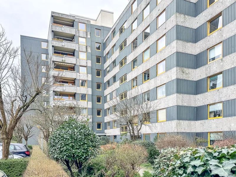 Außenansicht - Wohnung kaufen in Hamburg - Vermietete Wohnung mit TG-Stellplatz