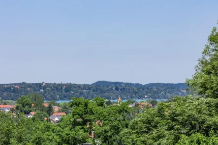 Fernblick - Grundstück kaufen in Herrsching am Ammersee - Grundstück mit Panoramablick über den Ammersee