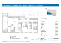 WOHNUNG 5 - Planung 2 - Alternative