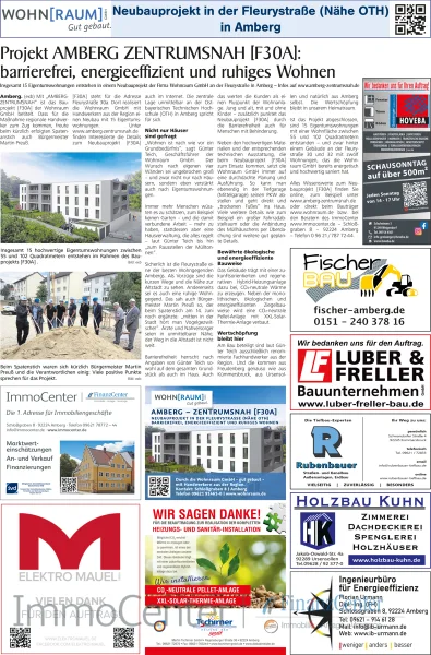 Das Neubauprojekt [F30A] in der Amberger Zeitung
