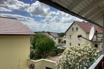 Der Blick vom Balkon