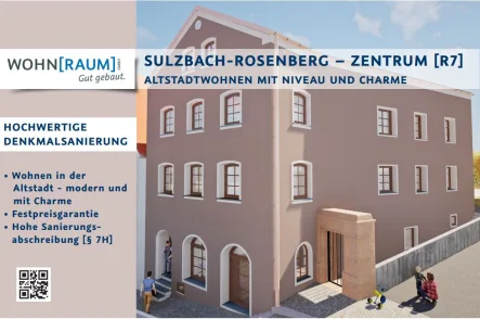 Titel - Büro/Praxis kaufen in Sulzbach-Rosenberg - SULZBACH-ROSENBERG – ZENTRUM [R7]Büro- oder Praxis mit hoher Sanierungsabschreibung