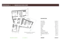 Grundriss Wohnung 1