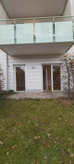 Garten - Wohnung mieten in Altötting - Gemütliche 1,5 Zimmer Wohnung im Betreuten Wohnen