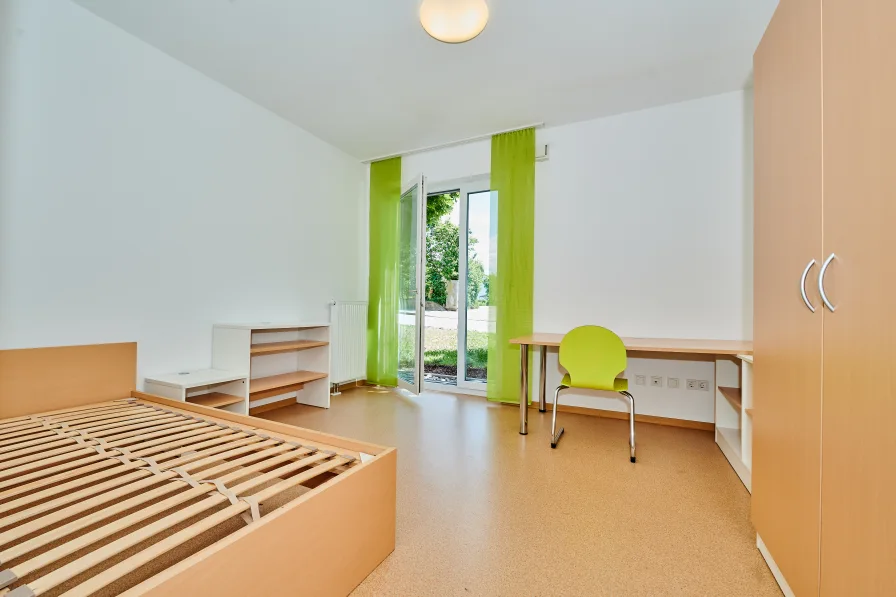 Musterfoto Wohn- /Schlafraum - Wohnung kaufen in Deggendorf - Studentenwohnung