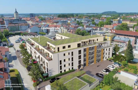 Hausansicht - Wohnung mieten in Deggendorf - *ERSTBEZUG* 1-Zimmerappartement in Deggendorf