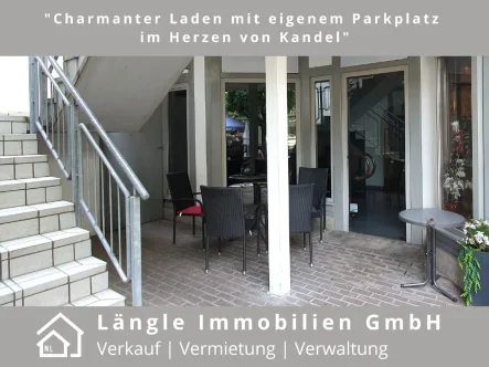 Ansicht - Laden/Einzelhandel kaufen in Kandel - !Provisionsfrei! "Charmanter Laden mit eigenem Parkplatz  im Herzen von Kandel"