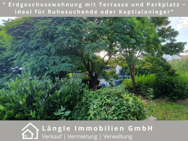 Ansicht - Wohnung kaufen in Leimersheim - Erdgeschosswohnung mit Terrasse und Parkplatz – ideal für Ruhesuchende oder Kaptialanleger