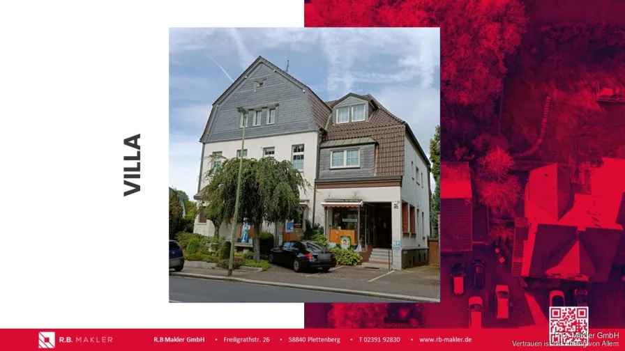 R.B. Makler  - Haus kaufen in Essen - R.B. Makler: Wohnhaus mit Gewerbefläche