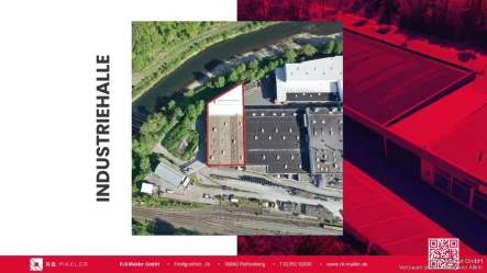 Titelseite Halle H - Halle/Lager/Produktion mieten in Werdohl - R.B. Makler: Industriehalle in Werdohl mit Anlieferung