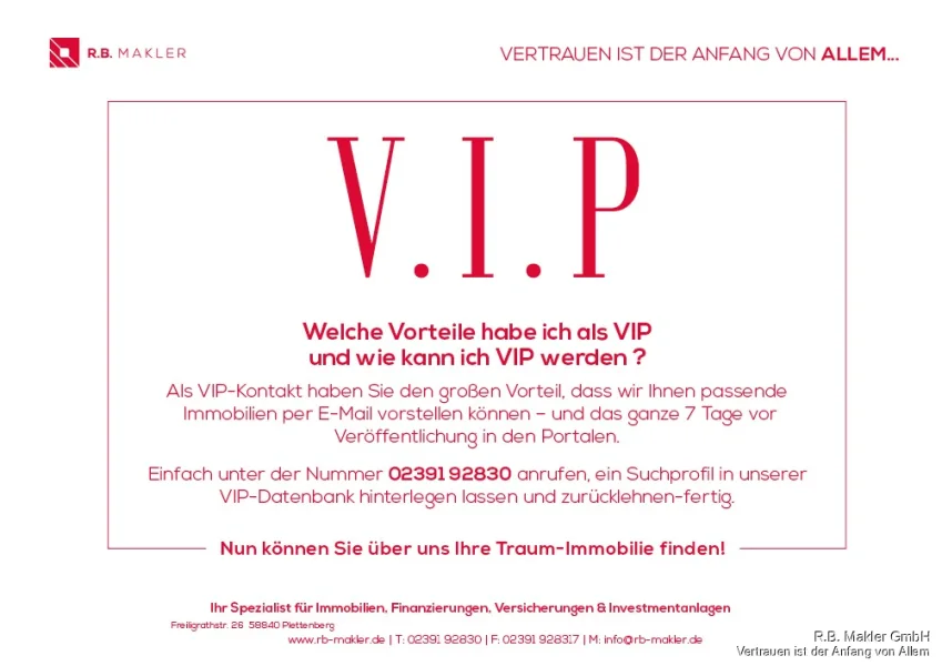 VIP-Gesuch 