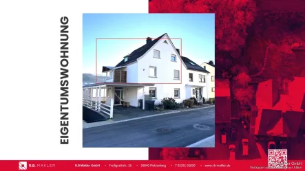 R.B. Makler GmbH - Wohnung kaufen in Plettenberg - R.B. Makler: Eigentumswohnung über 2 Etagen in Holthausen