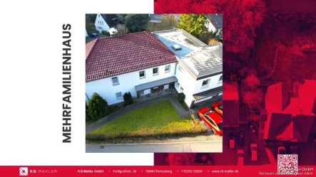 R.B. Makler - Haus kaufen in Plettenberg - R.B. Makler: Mehrfamilienhaus zur Kapitalanlage