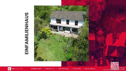 R.B. Makler - Haus kaufen in Werdohl - R.B. Makler: Einfamilienhaus mit großem Garten und traumhaftem Ausblick auf Werdohl