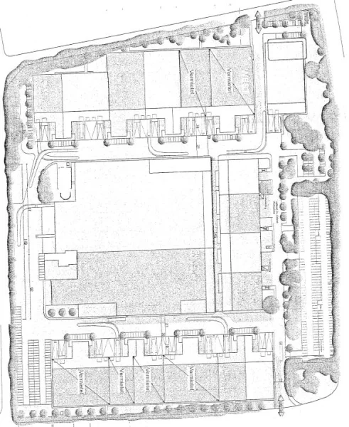 Bild/Grundriss 1 - Halle/Lager/Produktion mieten in Freising, Oberbay - 03_VH3501VBb 1290 - 3060 m² Service / Lager / Bürofläche im 1. OG mit Lastenaufzug / Nähe Münchner Flughafen